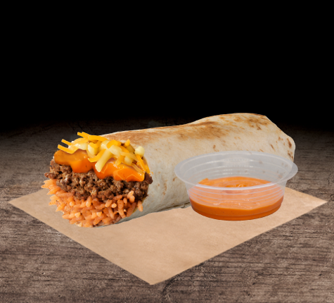 Cheesy Lava Grilled Stuft Burrito with Dip